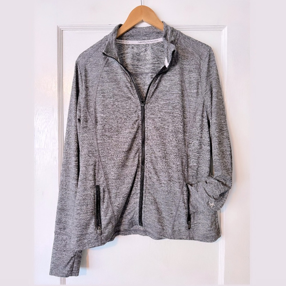 Calvin Klein Performance Wick Zip Active Wear Jac… - image 1